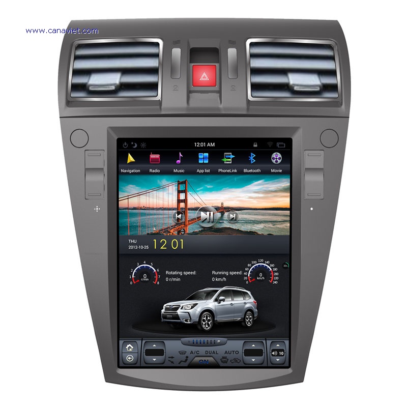 vertical screen tesla android autoradio car multimedia stereo gps