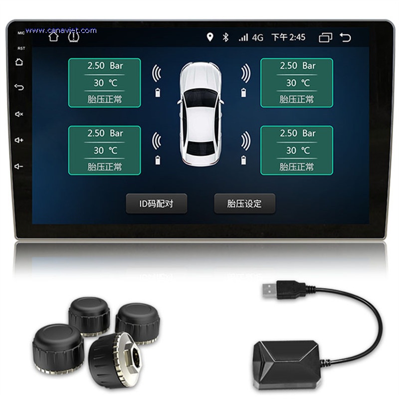 android tpms tire pressure monitoring system for head unit car