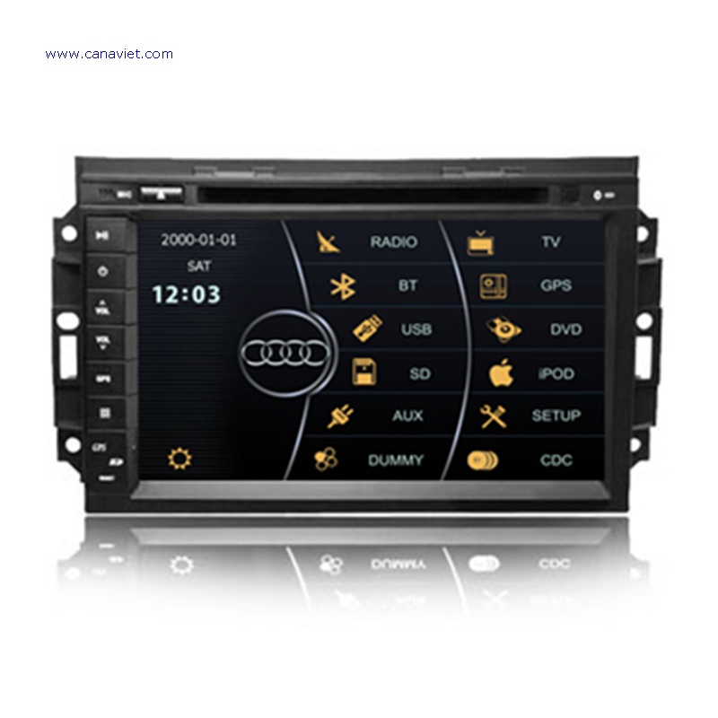 Car Radio DVD GPS Navigation Central Multimedia Chrysler