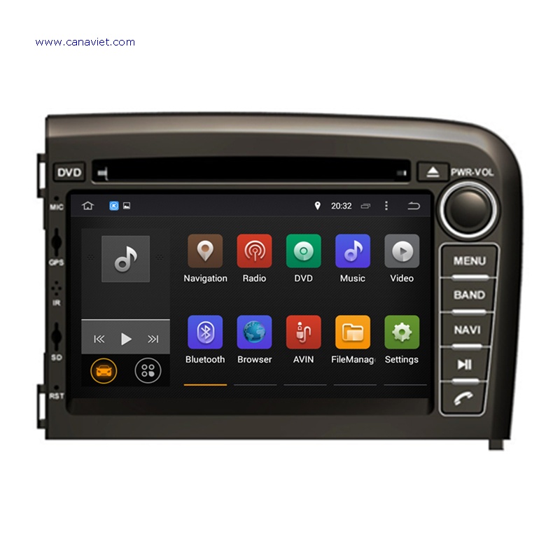 android car radio dvd gps navigation navigator car multimedia volvo s80