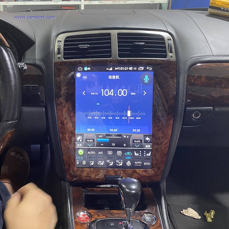 vertical screen tesla android car stereo radio audio dvd gps navigation