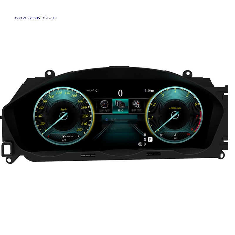 lcd instrument cluster digital dash panel dashboard speedometer