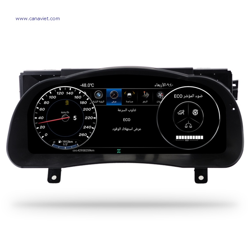 lcd instrument cluster digital dash panel dashboard speedometer ...