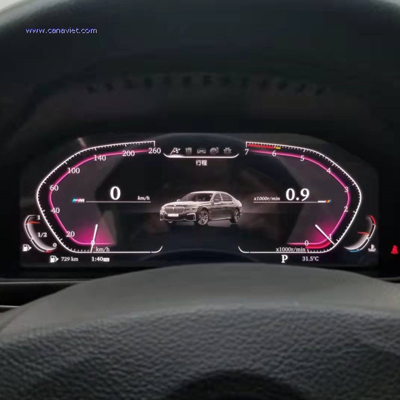 lcd instrument cluster digital dash panel dashboard speedometer ...